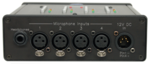 Quad. preampli micro sortie SDI, Ethernet, alim. 12V founie, CTP