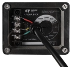 Enceinte coax passive IP54 LF10 pouces+HF 400W/8Ohms-200W/100V gris