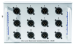 NS Boitier de presse portable passif 1xIn/12xOut XLR, AudioPressBox