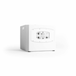 Caisson de basse passif avec filtre, 1xHP 12pouces - 500W - WH