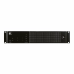 DI-4.1000 Ampli 4x1000W/4ohms, Connectique Euroblock, DANTE/AES/EBU