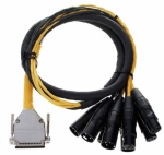 Cable DigiSnake 1.2m - DB25-XLR M+F AES/EBU
