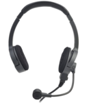 Combiné micro/casque 2 oreillettes - Clear-Com CC-220-X5