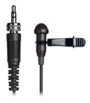 Micro Lavalier avec connecteur SCREW LOCK (noir)