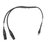 Adaptateur 4 fils RJ45 vers XLR3M/F compatible Clearcom 