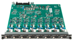 Carte optionnelle SB entree micro-ligne 8 canaux