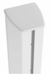 FS-70, Colonne 4x75W,  Dante et Analogique, 111dB max, 8,5cm - Blanc