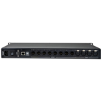 Processeur numérique, 4 in - 8 out analogiques sur XLR, Ethernet
