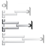 Bras support écran aluminium 50,5 cm Yellowtec