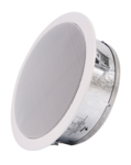 Plafonnier EN 54-24 avec capot, 6W/100V, diam 10cm - AM-ABT-S106