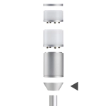 Adaptateur pour monter la base Litt sur un Litt Riser Yellowtec